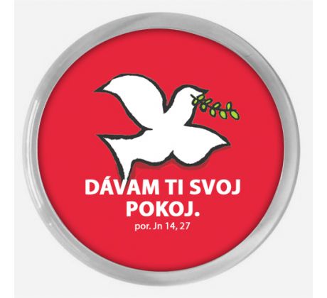 Dávam ti svoj pokoj.