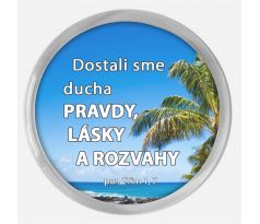 Dostali sme Ducha pravdy, lásky a rozvahy.