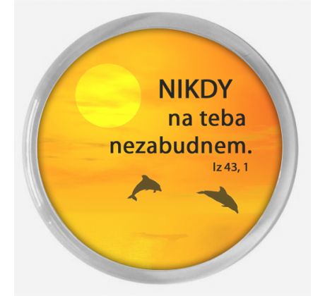 Nikdy na teba nezabudnem.