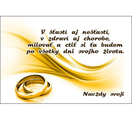 Navždy svoji