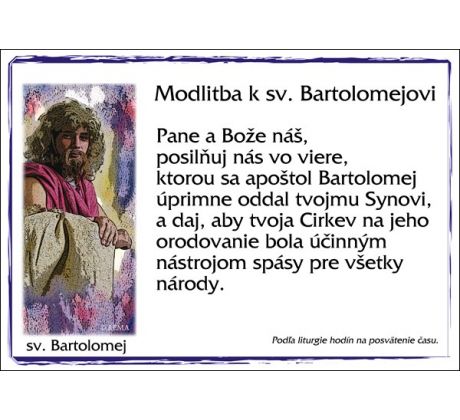 sv. Bartolomej