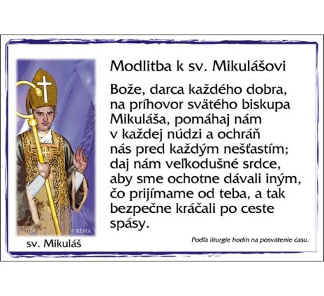 sv. Mikuláš