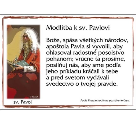 sv. Pavol