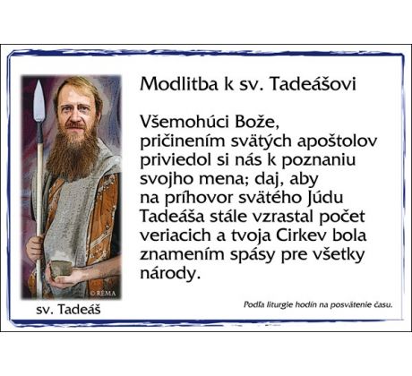 sv. Tadeáš