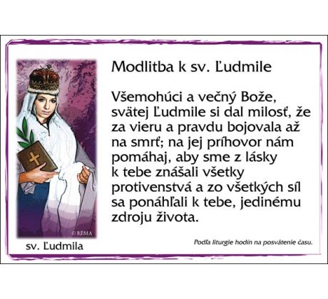 sv. Ľudmila