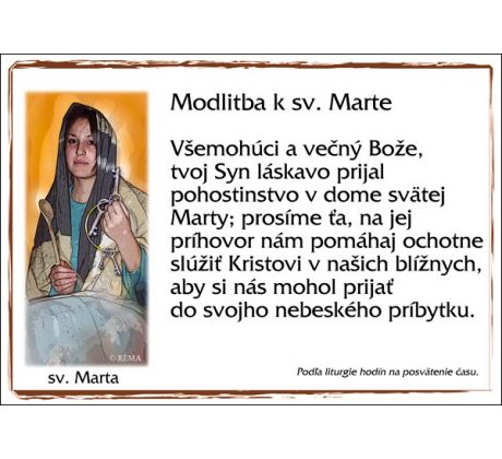 sv. Marta