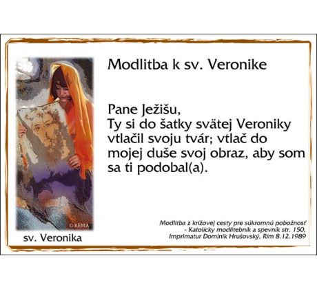 sv. Veronika
