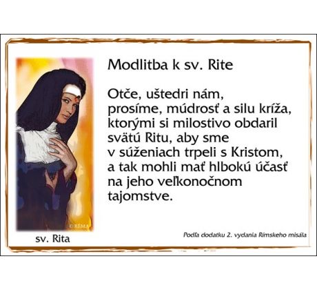 sv. Rita