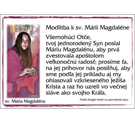 sv. Mária Magdaléna