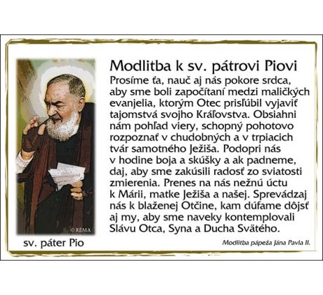 sv. páter Pio