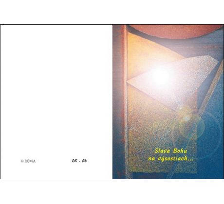 Sláva Bohu na výsostiach...
