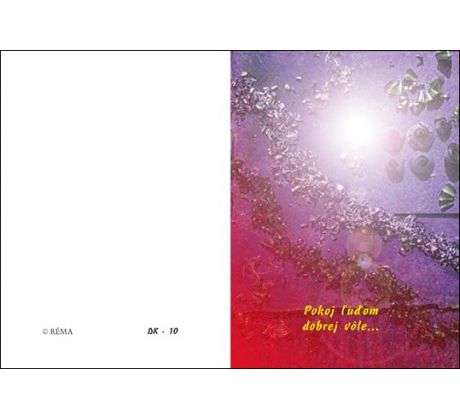 Pokoj ľuďom dobrej vôle...