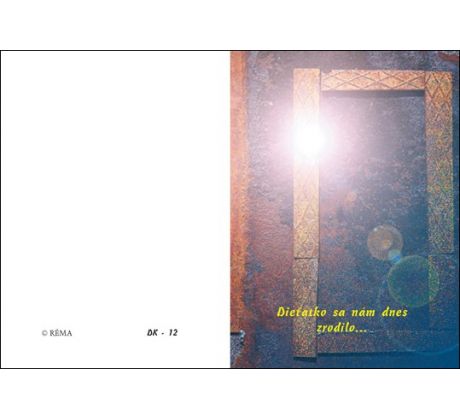 Dieťatko sa nám dnes...