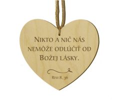 Srdiečko s citátom