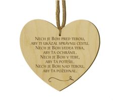Srdiečko s citátom