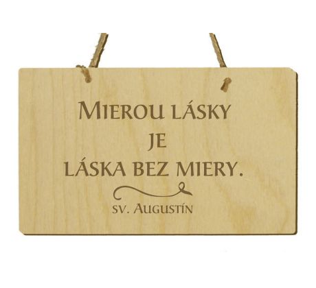 Tabuľka s citátom