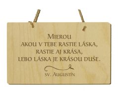 Tabuľka s citátom