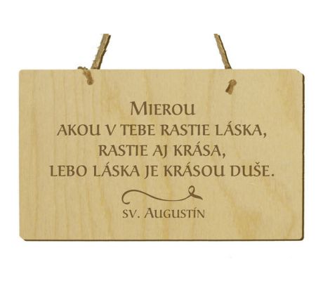 Tabuľka s citátom
