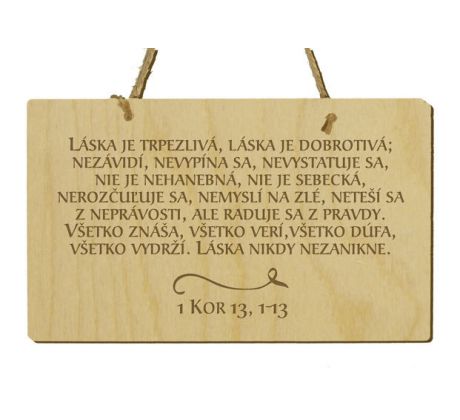 Tabuľka s citátom