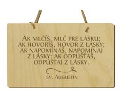 Tabuľka s citátom