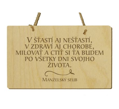 Tabuľka s citátom