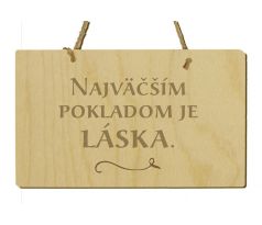Tabuľka s citátom