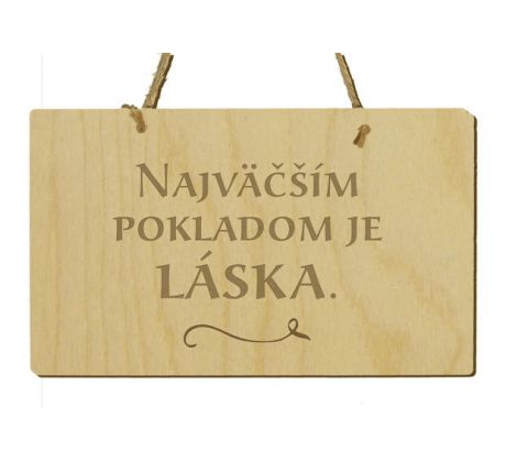 Tabuľka s citátom