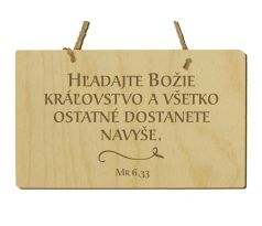 Tabuľka s citátom