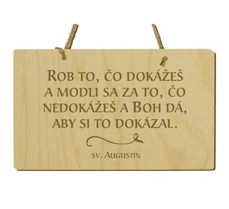 Tabuľka s citátom