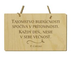 Tabuľka s citátom