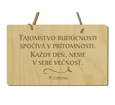 Tabuľka s citátom