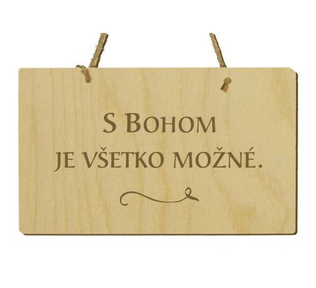 Tabuľka s citátom