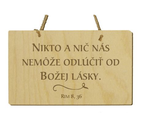 Tabuľka s citátom