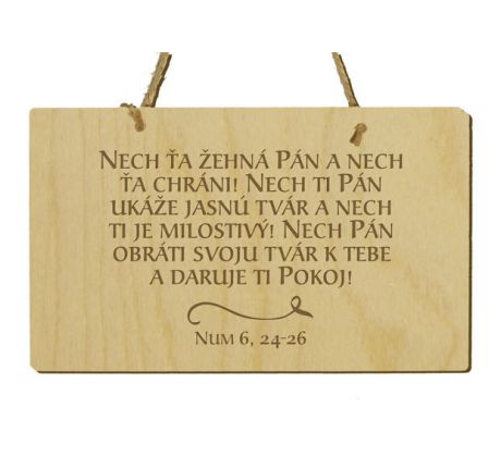 Tabuľka s citátom