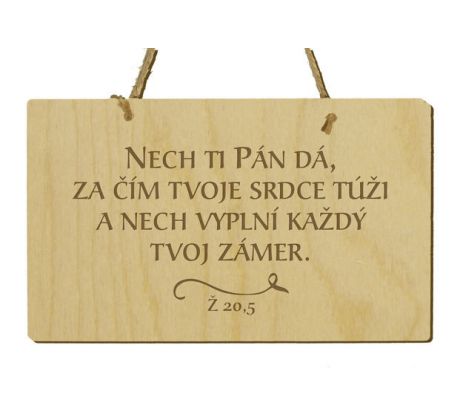 Tabuľka s citátom