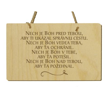 Tabuľka s citátom