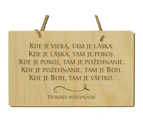 Tabuľka s citátom