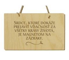 Tabuľka s citátom