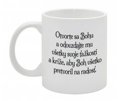 Otvorte sa Bohu...